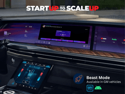 Beast Mode app interface on GM dashboard