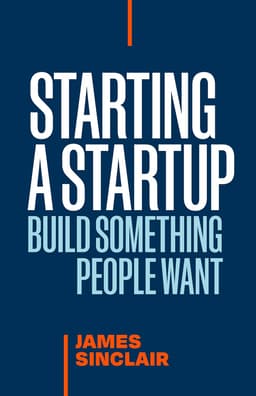 Starting a Startup book - flat cover