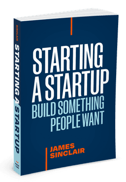 Starting a Startup book - 3D cover