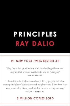 Principles: Life and Work by Ray Dalio - Book Cover