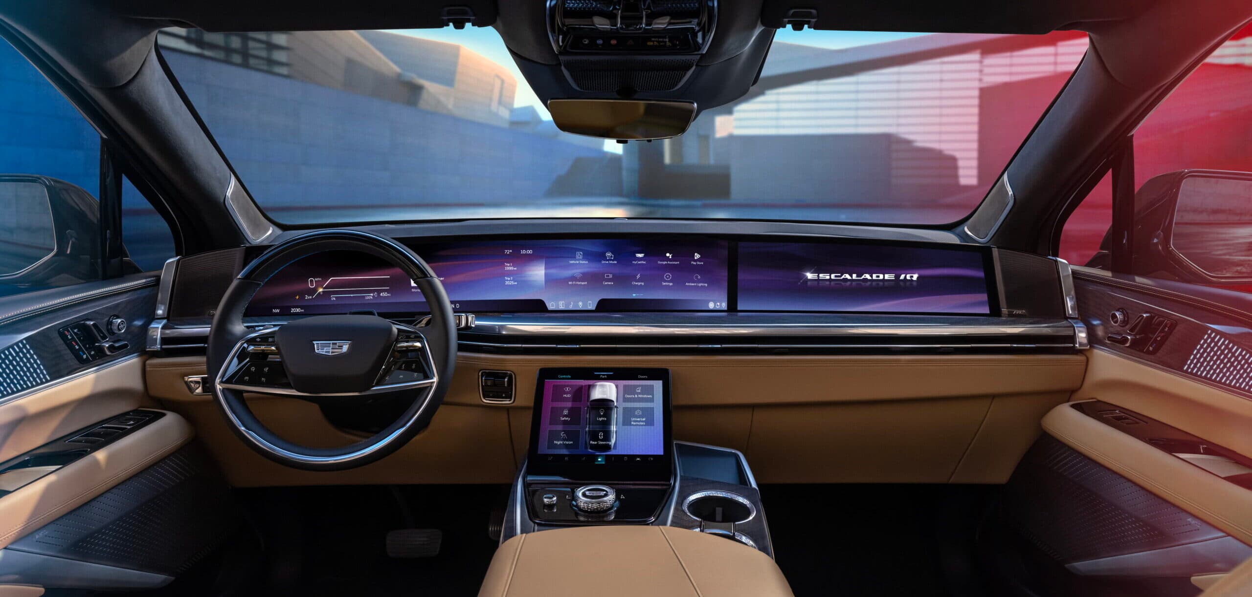 Cadillac Escalade IQ Dashboard