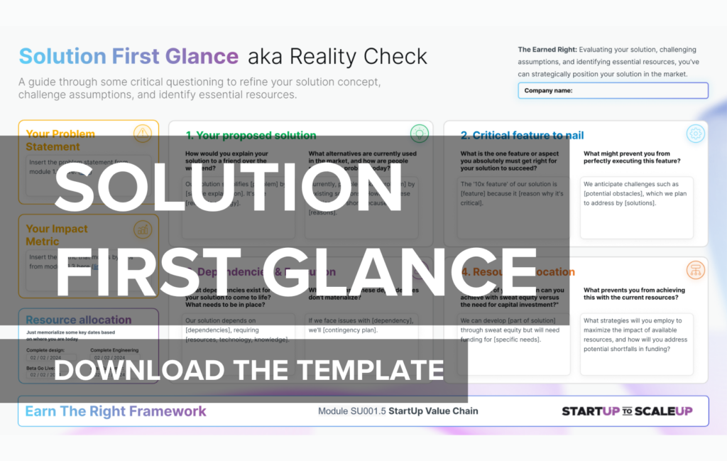 Solution First Glance Download the template Custom FF SUSU 42v Post Social Preview