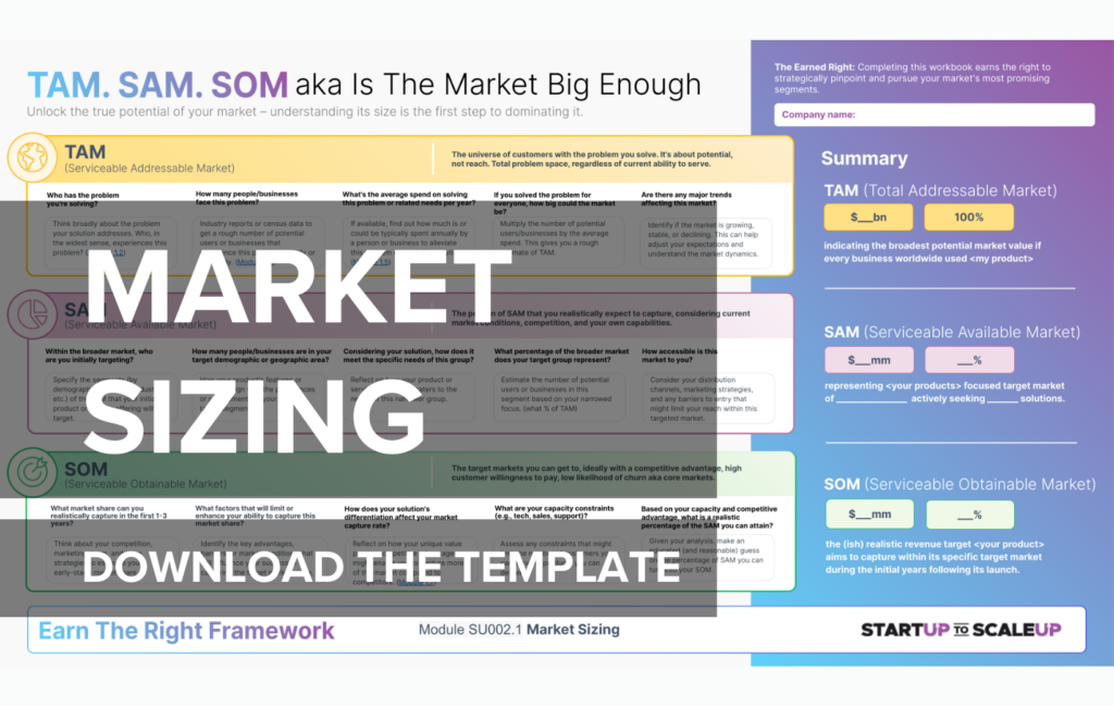 Market Sizing Download the template